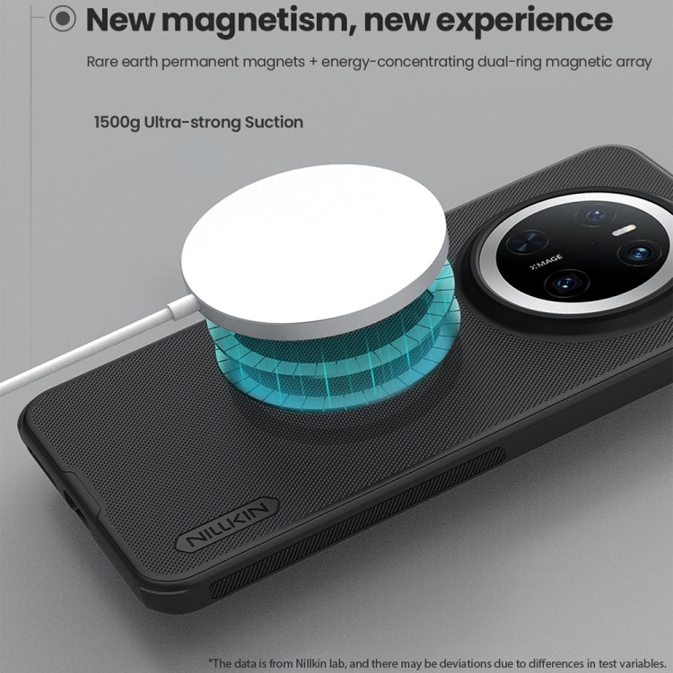 For Huawei Mate 70 NILLKIN Frosted Shield Pro Magnetic Magsafe Phone Case(Black) - Huawei Cases by NILLKIN | Online Shopping South Africa | PMC TechLife | Buy Now Pay Later Mobicred