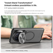 For Huawei Mate 70 Pro / 70 Pro+ NILLKIN CamShield Prop MagSafe Magnetic Translucent PC Phone Case(Black)
