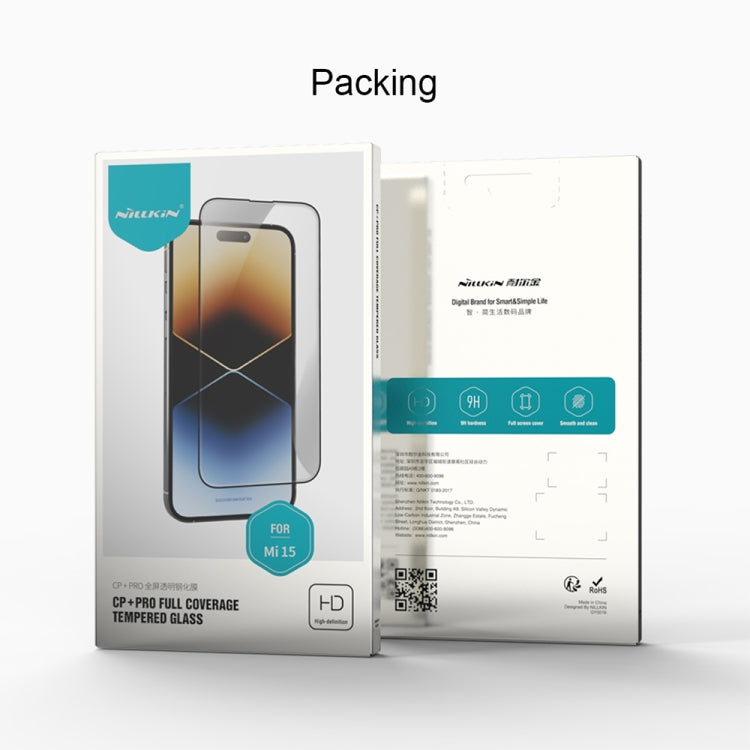 For Xiaomi 15 NILLKIN CP+Pro 9H Explosion-proof Tempered Glass Film - 15 Tempered Glass by NILLKIN | Online Shopping South Africa | PMC Jewellery | Buy Now Pay Later Mobicred