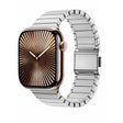 For Apple Watch 42mm / 41mm / 40mm / 38mm Bamboo Norman Buckle Titanium Alloy Watch Band(Silver) - free shipping - PMC TechLife - Order now!