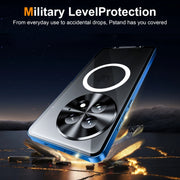 For OnePlus 13 MagSafe Magnetic Frosted Metal Phone Case(Blue)