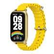 For Xiaomi Smart Band 9 Active / Redmi Band 3 Mijobs Metal Shell Marine Silicone Watch Band(Yellow Gold) - free shipping - PMc TechLife - Order now!