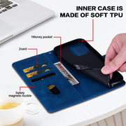 For Samsung Galaxy S25 5G Lace Floral Embossed Magnetic Buckle PU Phone Case With Wrist Strap(Blue)