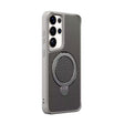 For Samsung Galaxy S25 Ultra 5G Carbon Fiber Texture 360 MagSafe Holder Phone Case(Titanium Gray) - Galaxy S25 Ultra 5G Cases by PMC TechLife | Online Shopping South Africa | PMC TechLife | Buy Now Pay Later Mobicred