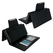 For Samsung Galaxy S25+ 5G Multifunctional 7-Card Wallet Leather Phone Case(Black)