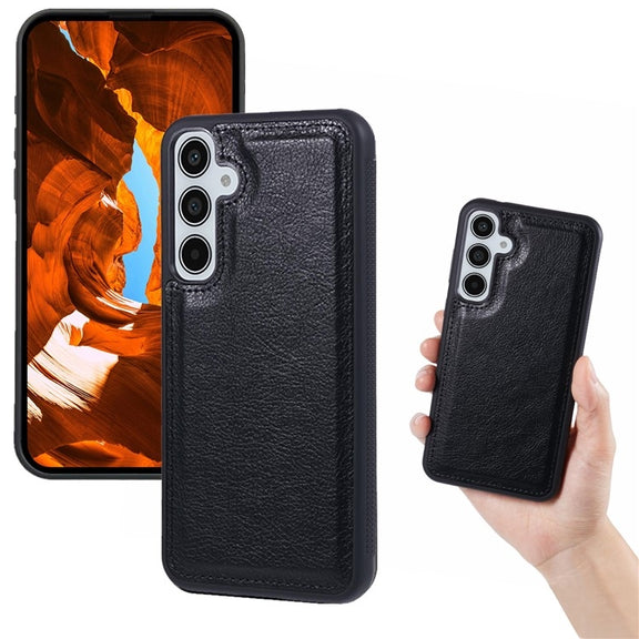 For Samsung Galaxy S25 5G Multifunctional 7-Card Wallet Leather Phone Case(Black)