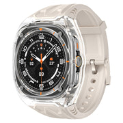 For Samsung Galaxy Watch Ultra 47mm / Ultra 2025 Modified PC Hybrid TPU Watch Case Band(Starlight Transparent)