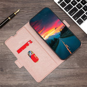 For Samsung Galaxy S25+ 5G Ultra-thin Voltage Side Buckle Horizontal Flip Leather Phone Case(Rose Gold)