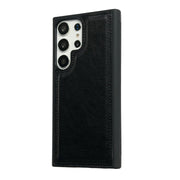 For Samsung Galaxy S25 5G Cowhide Texture Back Cover Phone Case(Black)