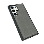 For Samsung Galaxy S25 5G Cowhide Texture Back Cover Phone Case(Grey)