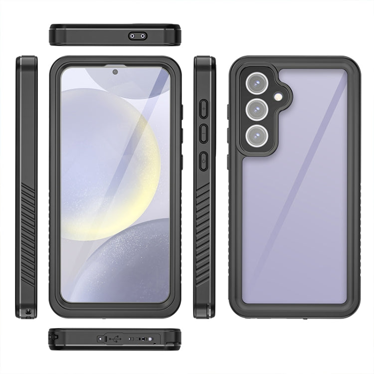 For Samsung Galaxy S24 FE 5G RedPepper Shockproof IP68 Waterproof PC Hybrid TPU Phone Case(Black) - Galaxy S24 FE 5G Cases by RedPepper | Online Shopping South Africa | PMc TechLife | Buy Now Pay Later Mobicred