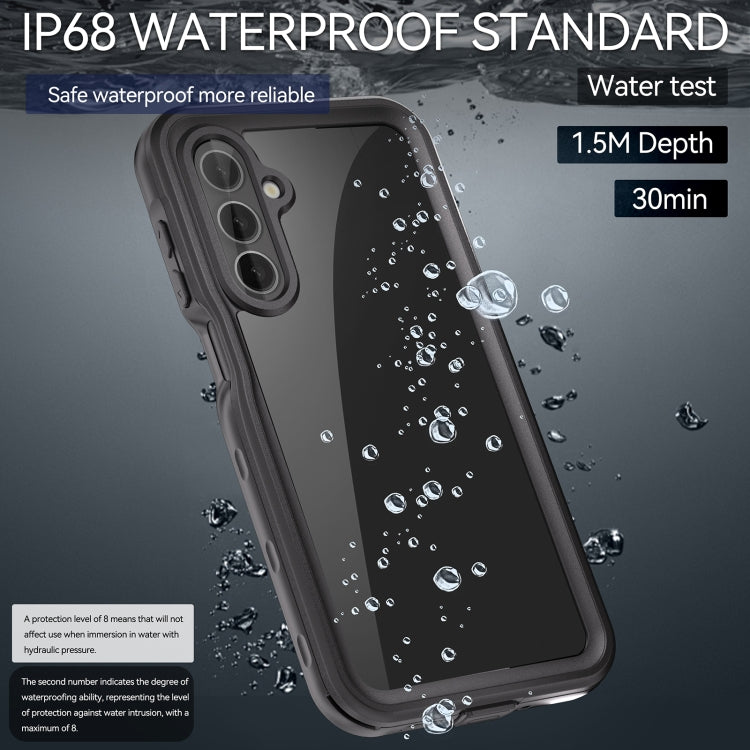 For Samsung Galaxy A16 5G / 4G RedPepper IP68 Waterproof PC Hybrid TPU Phone Case(Black) - Galaxy Phone Cases by RedPepper | Online Shopping South Africa | PMc TechLife | Buy Now Pay Later Mobicred