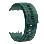 For Huawei Watch D2 Silicone Watch Band Wristband(Dark Green)