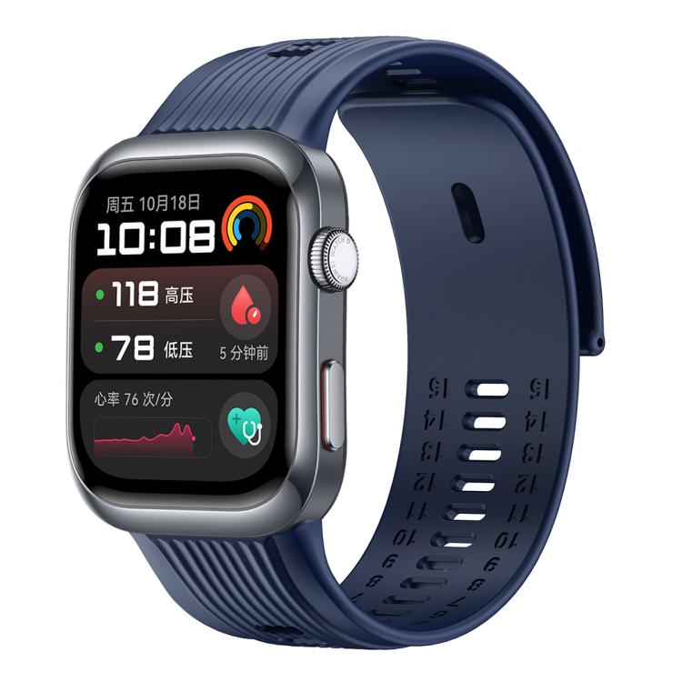 For Huawei Watch D2 Silicone Watch Band Wristband(Blue) - Watch Bands by PMc TechLife | Online Shopping South Africa | PMc TechLife | Buy Now Pay Later Mobicred