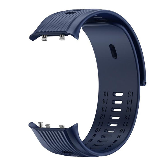 For Huawei Watch D2 Silicone Watch Band Wristband(Blue)