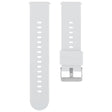 20mm Solid Color Steel Buckle Silicone Watch Band(Starlight) - 20mm Bands by PMc TechLife | Online Shopping South Africa | PMc TechLife | Buy Now Pay Later Mobicred