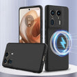 For Motorola Edge 50 Ultra Shockproof Silicone Magsafe Phone Case(Black) - free shipping - PMC TechLife - Order now!