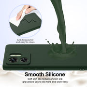 For Motorola Edge 2023 Shockproof Silicone Magsafe Phone Case(Dark Green)