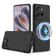 For Motorola Edge 50 Neo / Moto S50 Shockproof Silicone Magsafe Phone Case(Black) - free shipping - PMC TechLife - Order now!