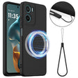 For Motorola Moto G05 / E15 Shockproof Silicone Magsafe Phone Case(Black) - free shipping - PMC TechLife - Order now!