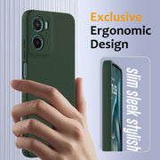 For Motorola Moto G05 / E15 Shockproof Silicone Magsafe Phone Case(Dark Green)