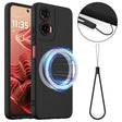 For Motorola Moto G35 5G Shockproof Silicone Magsafe Phone Case(Black) - free shipping - PMC TechLife - Order now!