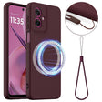 For Motorola Moto G55 5G Shockproof Silicone Magsafe Phone Case(Plum Color) - free shipping - PMC TechLife - Order now!