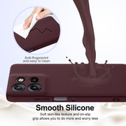 For Motorola Moto G Power 2025 Shockproof Silicone Magsafe Phone Case(Plum Color)