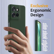 For Motorola Moto G Power 2025 Shockproof Silicone Magsafe Phone Case(Dark Green)