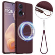 For Motorola Moto G24 4G Shockproof Silicone Magsafe Phone Case(Plum Color) - free shipping - PMC TechLife - Order now!