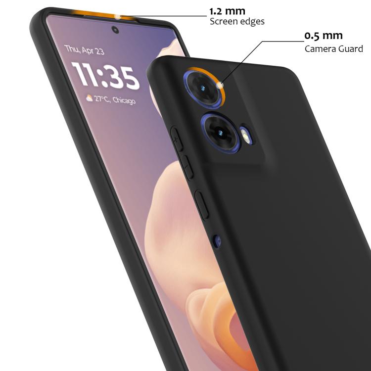 For Motorola Moto G24 Power Shockproof Silicone Magsafe Phone Case(Black) - free shipping - PMC TechLife - Order now!