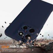 For Motorola Moto G Stylus 5G 2025 Shockproof Silicone Magsafe Phone Case(Navy Blue)