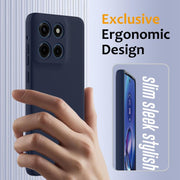 For Motorola Moto G Stylus 5G 2025 Shockproof Silicone Magsafe Phone Case(Navy Blue)