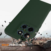 For Motorola Moto G Stylus 5G 2025 Shockproof Silicone Magsafe Phone Case(Dark Green)