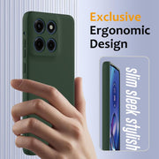 For Motorola Moto G Stylus 5G 2025 Shockproof Silicone Magsafe Phone Case(Dark Green)