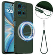 For Motorola Moto G56 5G Shockproof Silicone Magsafe Phone Case(Dark Green) - free shipping - PMC TechLife - Order now!