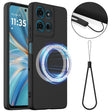 For Motorola Moto G86 5G Shockproof Silicone Magsafe Phone Case(Black) - free shipping - PMC TechLife - Order now!