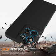 For Motorola Moto G86 5G Shockproof Silicone Magsafe Phone Case(Black)