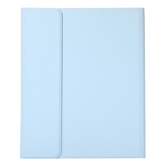 For OPPO Pad 3 / Pad 2 Candy Color Bluetooth Keyboard Leather Case,Square Keys with Touchpad(Light Purple)