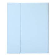 For OPPO Pad 3 / Pad 2 Candy Color Bluetooth Keyboard Leather Case,Square Keys with Touchpad(Lavender Grey)