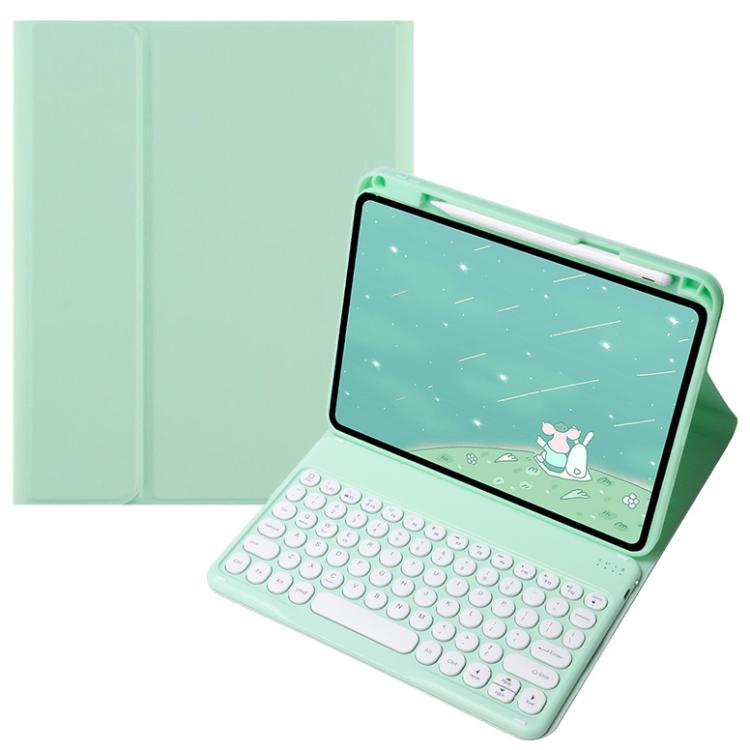 For OPPO Pad 3 / Pad 2 Candy Color Bluetooth Keyboard Leather Case, Round Key(Light Green) - OPPO Keyboard by PMC TechLife | Online Shopping South Africa | PMC TechLife | Buy Now Pay Later Mobicred