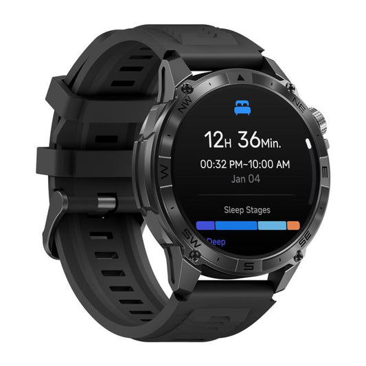 Zeblaze Stratos 2 Plus 1.43 inch Screen 3 ATM Health and Fitness GPS Smart Watch(Graphite Black) - free shipping - PMC Jewellery - Order now!