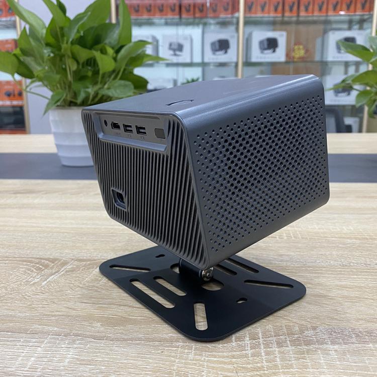 M10 Plus 1280 x 720P 200ANSI Amlogic H713 CPU Android 11 Smart Projector with Bracket, EU Plug(Metal Grey) - LED Projector by PMC TechLife | Online Shopping South Africa | PMC TechLife | Buy Now Pay Later Mobicred