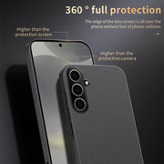 For Samsung Galaxy S25 5G HUIYI Leather Magnetic Phone Case(Grey)