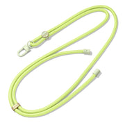 DUX DUCIS Garden Series Tile Pattern Adjustable Crossbody Phone Lanyard(Green Yellow)