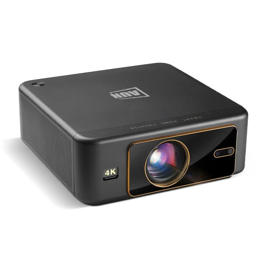 AUN U002 1920x1080P 970ANSI Android 12 Home Theater Smart Projector, UK Plug(Dark Grey) - LED Projector by AUN | Online Shopping South Africa | PMC Jewellery | Buy Now Pay Later Mobicred