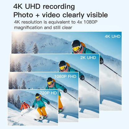 H88 4K Thumb Sports Camera Mini WiFi Camera, Specification:Standard Version(Black) - free shipping - PMC Jewellery - Order now!