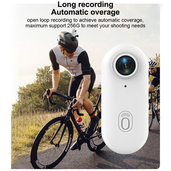 H88 4K Thumb Sports Camera Mini WiFi Camera, Specification:Standard Version(White)