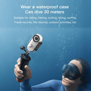 H88 4K Thumb Sports Camera Mini WiFi Camera, Specification:Standard Version(White)