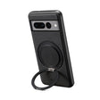 For Google Pixel 7 Pro Denior A14 Skin Feel Rotating Holder MagSafe Phone Case(Black) - free shipping - PMC TechLife - Order now!